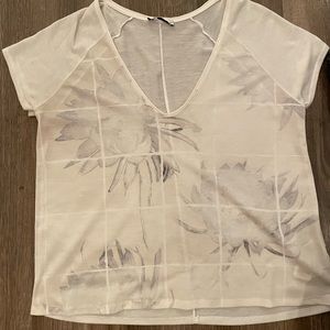 Zara Graphic Blouse